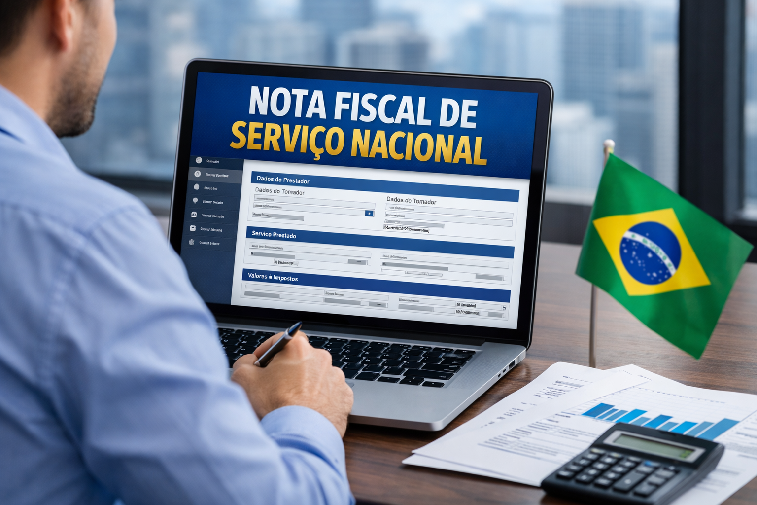como emitir nota fiscal de serviço